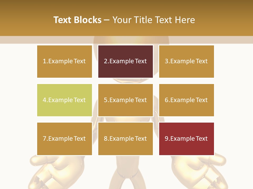 Isolated Art Symbolic PowerPoint Template