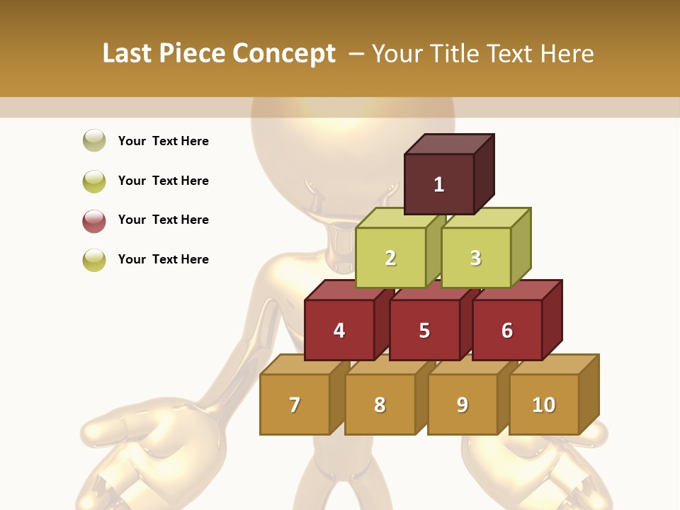 Isolated Art Symbolic PowerPoint Template