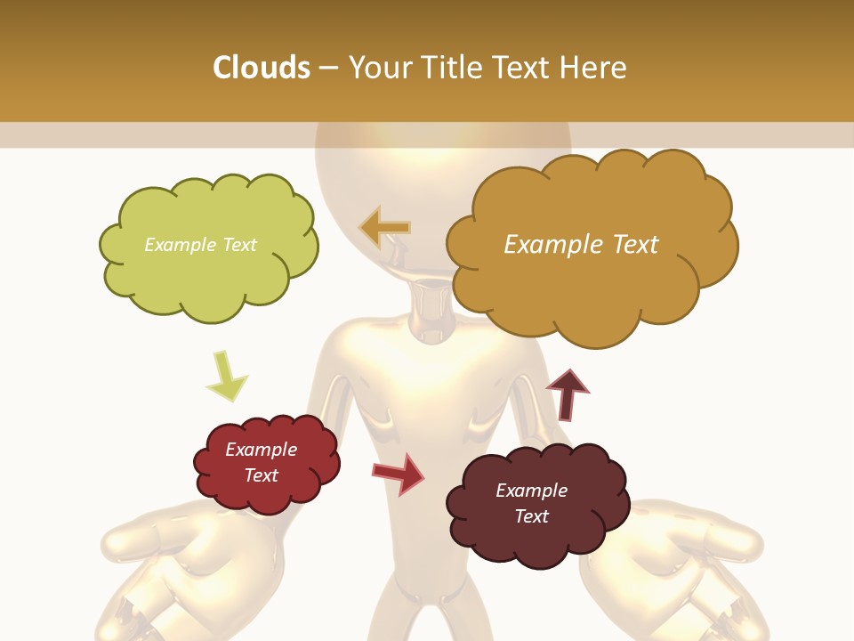 Isolated Art Symbolic PowerPoint Template