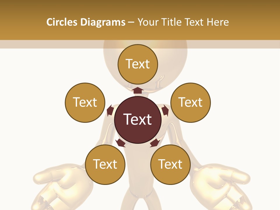 Isolated Art Symbolic PowerPoint Template