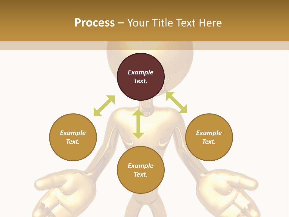 Isolated Art Symbolic PowerPoint Template