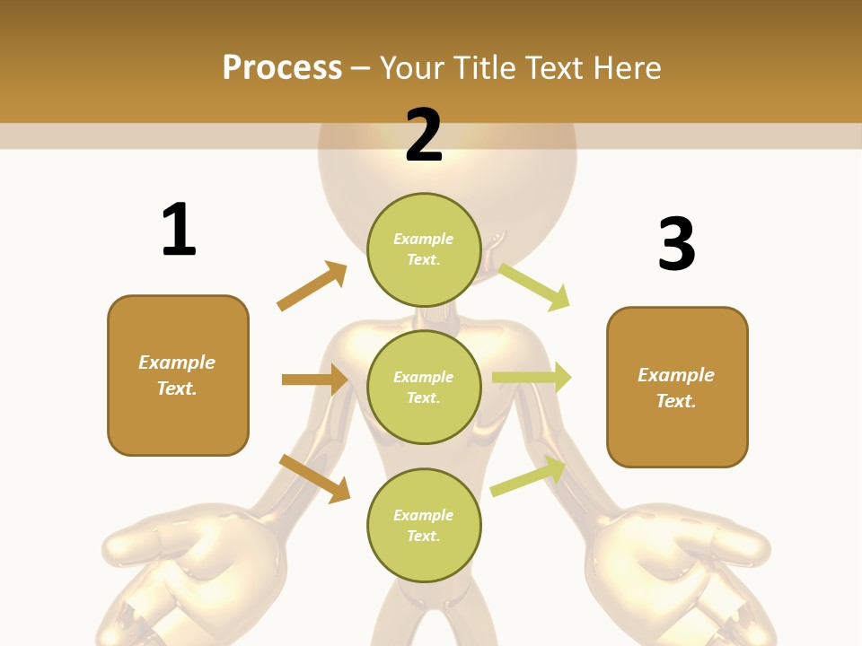 Isolated Art Symbolic PowerPoint Template