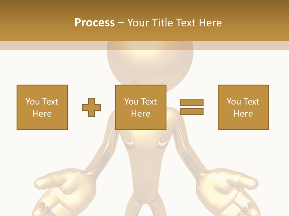 Isolated Art Symbolic PowerPoint Template