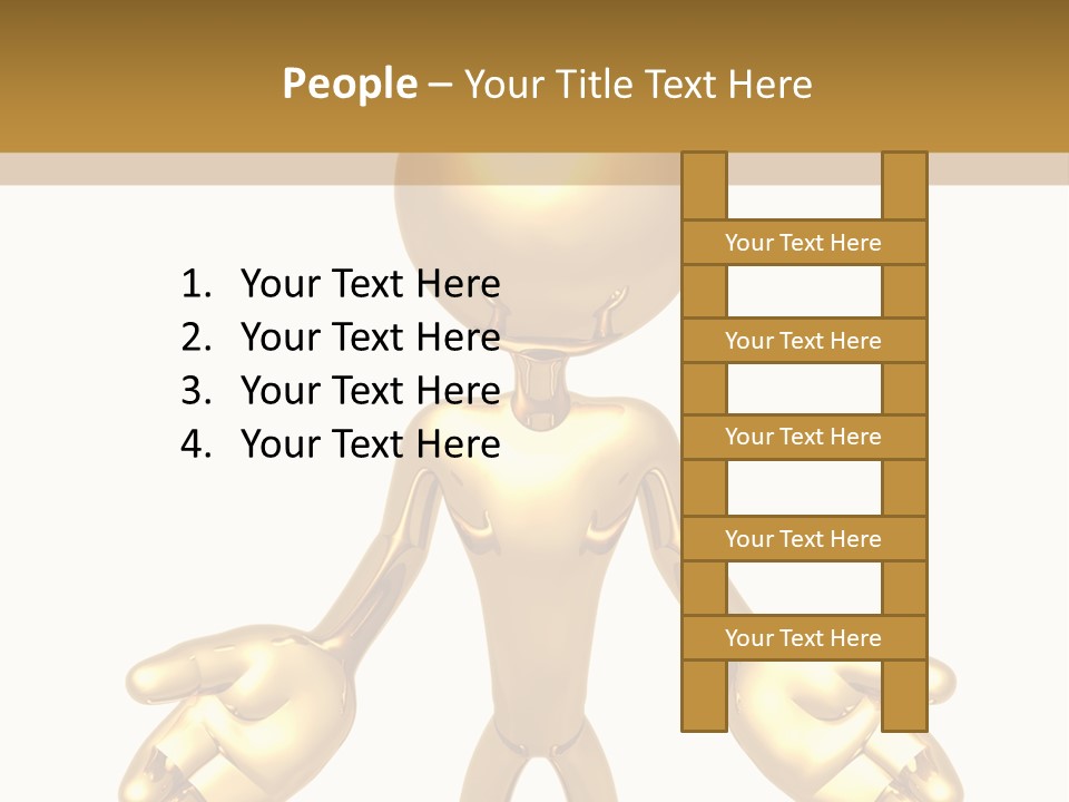 Isolated Art Symbolic PowerPoint Template