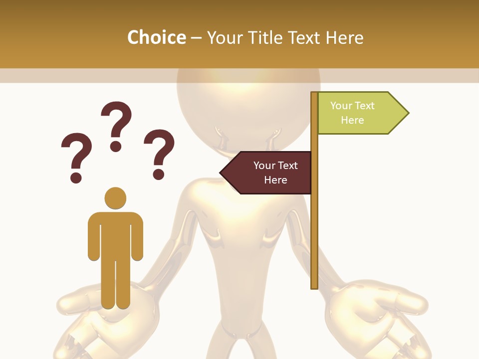 Isolated Art Symbolic PowerPoint Template