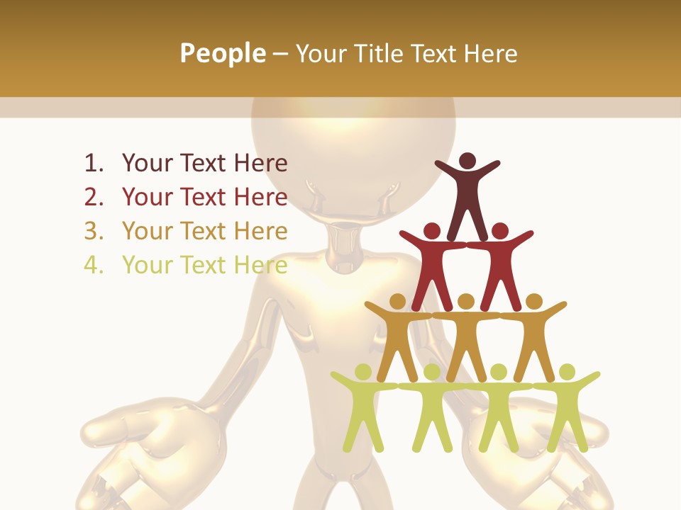 Isolated Art Symbolic PowerPoint Template