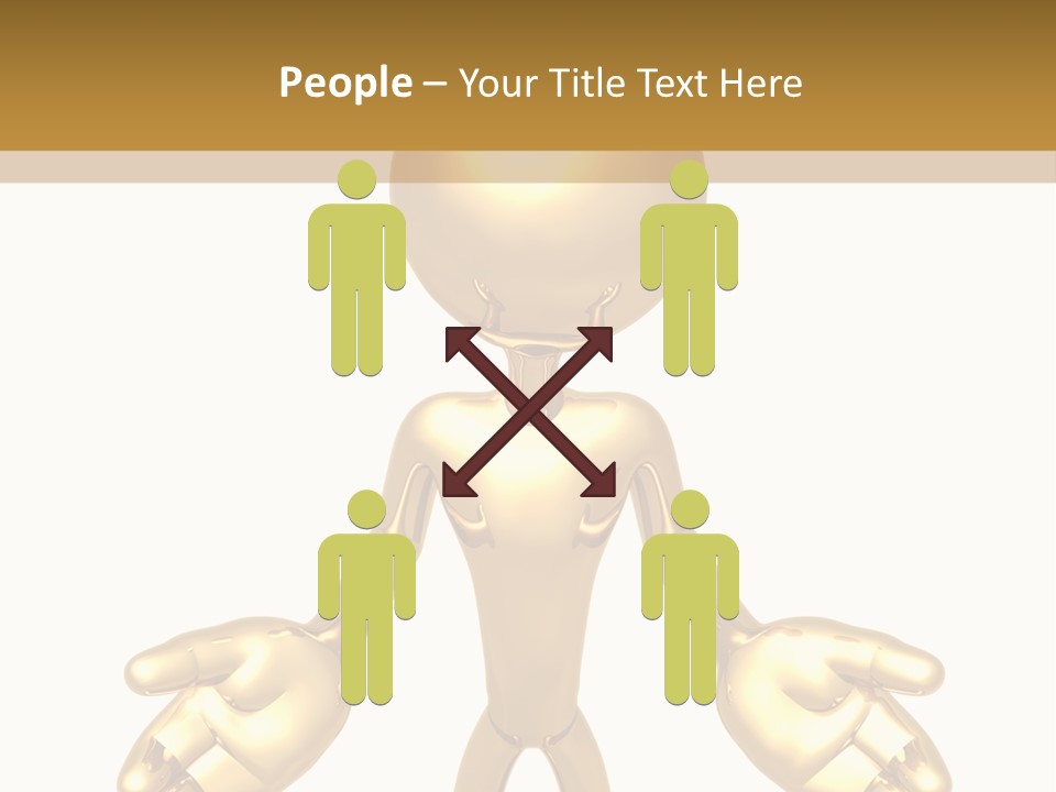 Isolated Art Symbolic PowerPoint Template