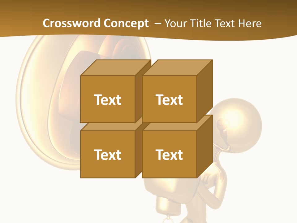 Megaphone Order Bullhorn PowerPoint Template