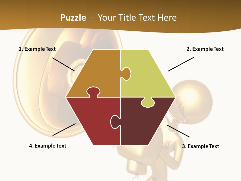 Megaphone Order Bullhorn PowerPoint Template