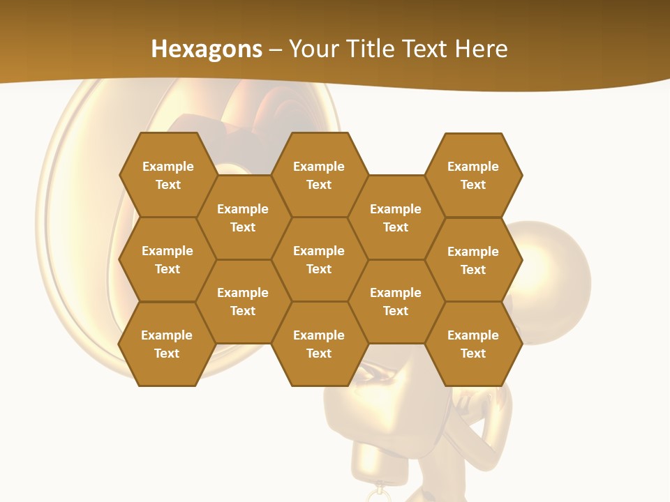 Megaphone Order Bullhorn PowerPoint Template