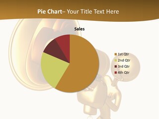 Megaphone Order Bullhorn PowerPoint Template