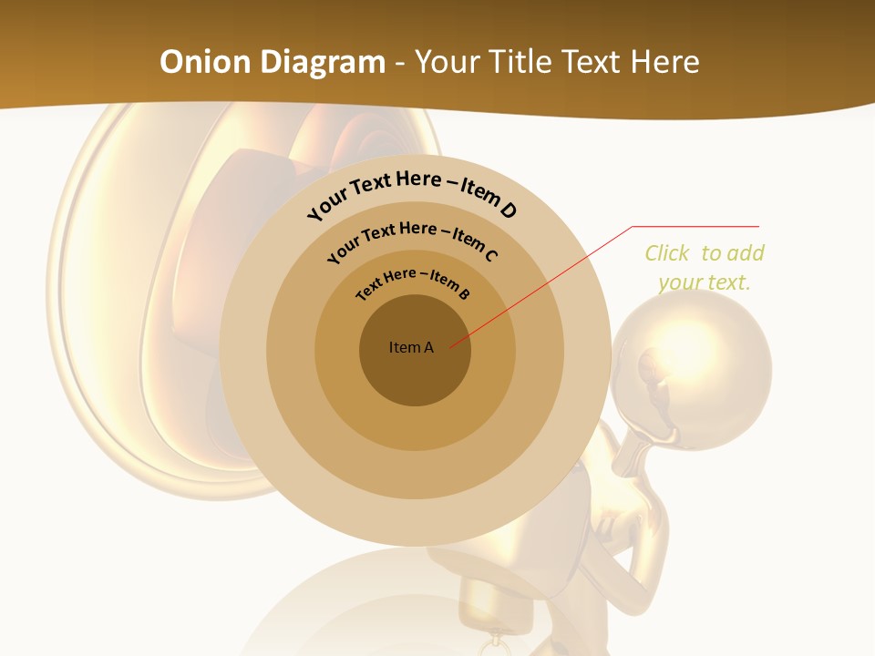 Megaphone Order Bullhorn PowerPoint Template