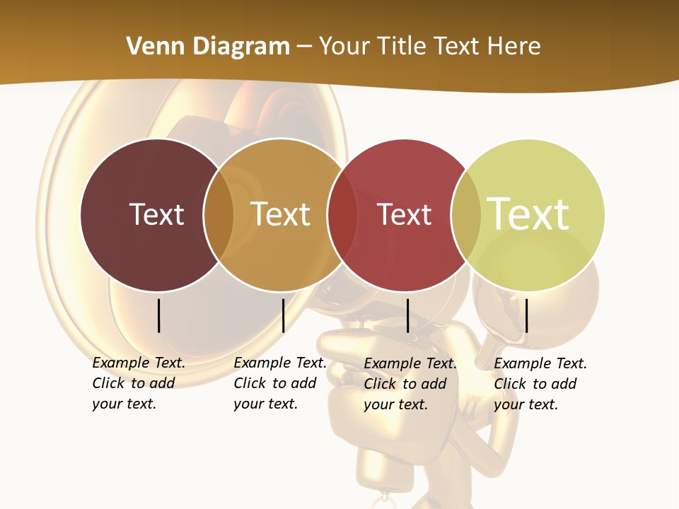 Megaphone Order Bullhorn PowerPoint Template