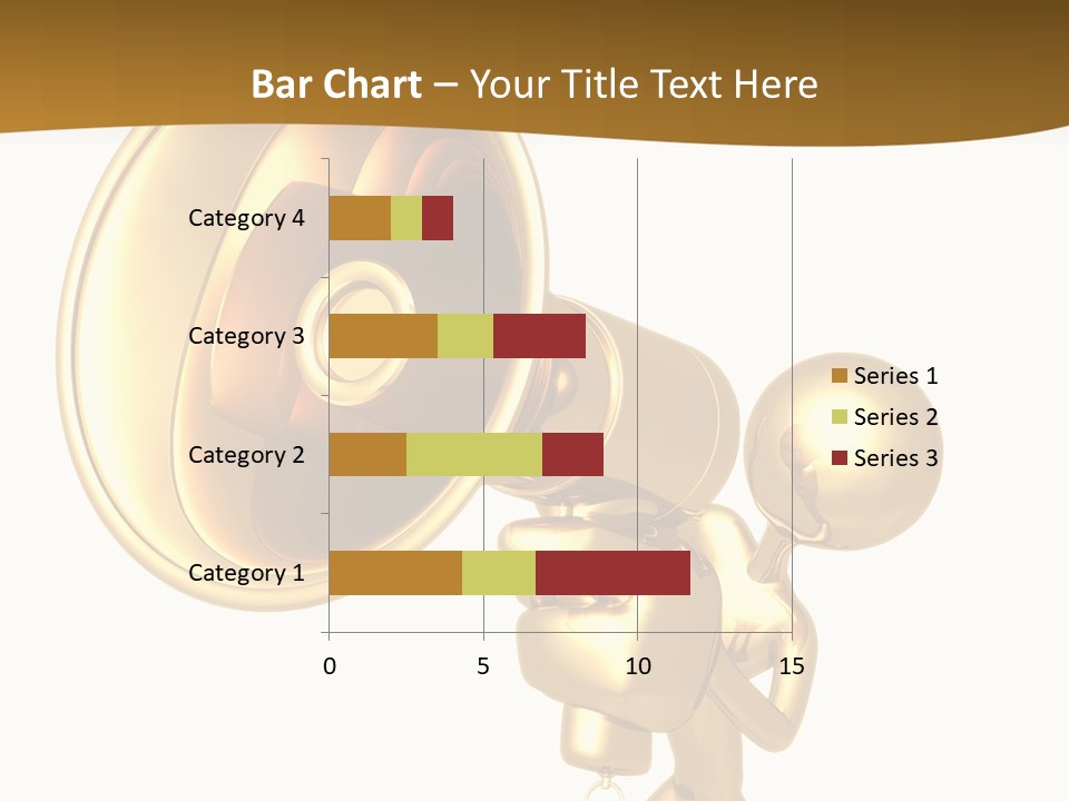Megaphone Order Bullhorn PowerPoint Template