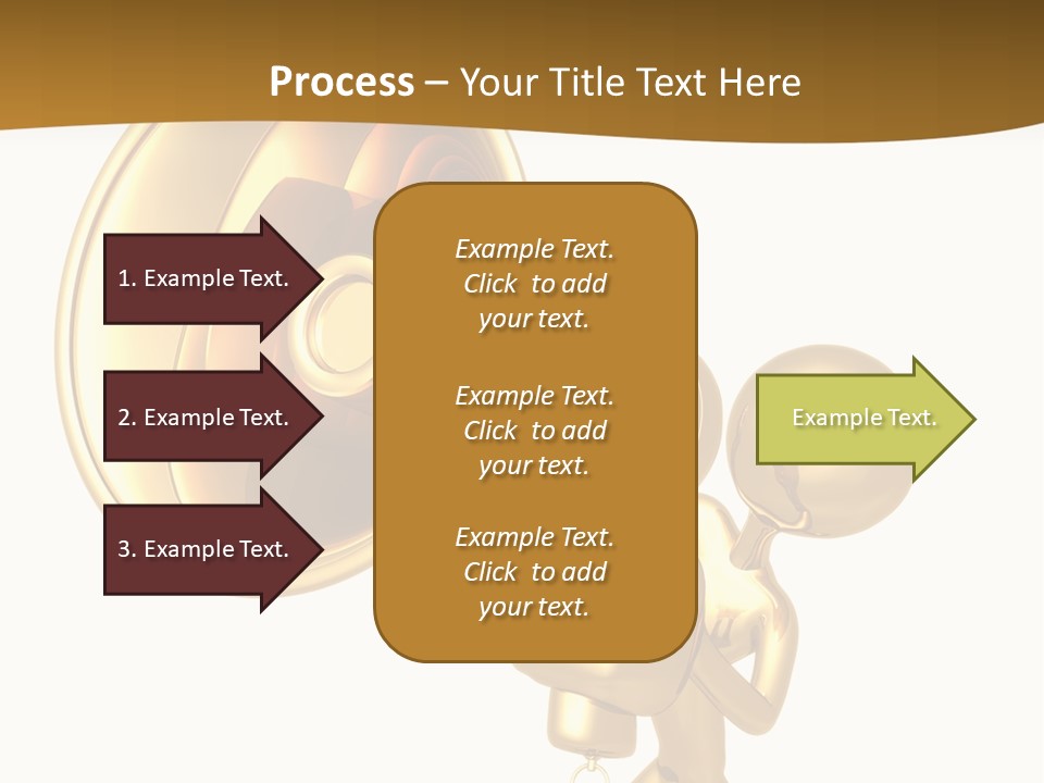 Megaphone Order Bullhorn PowerPoint Template