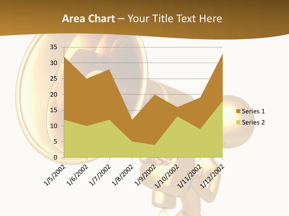 Megaphone Order Bullhorn PowerPoint Template