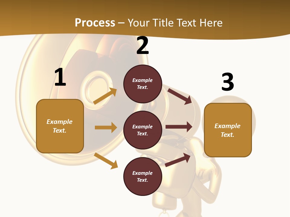 Megaphone Order Bullhorn PowerPoint Template