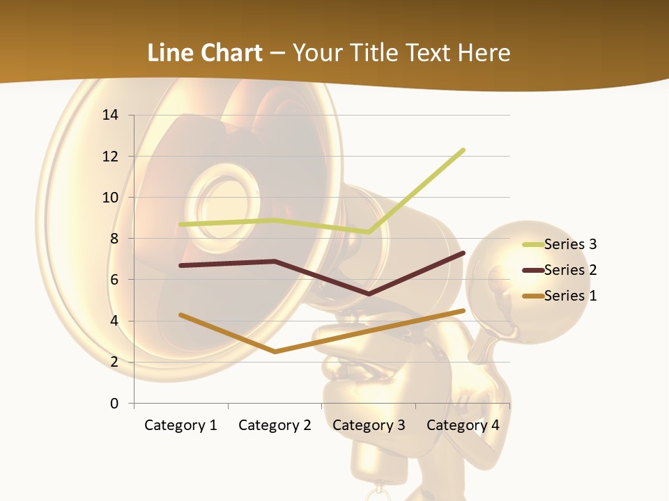 Megaphone Order Bullhorn PowerPoint Template