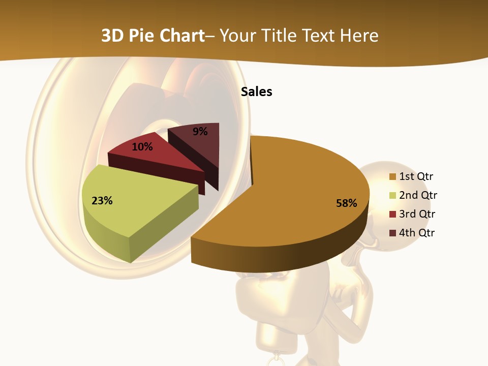Megaphone Order Bullhorn PowerPoint Template