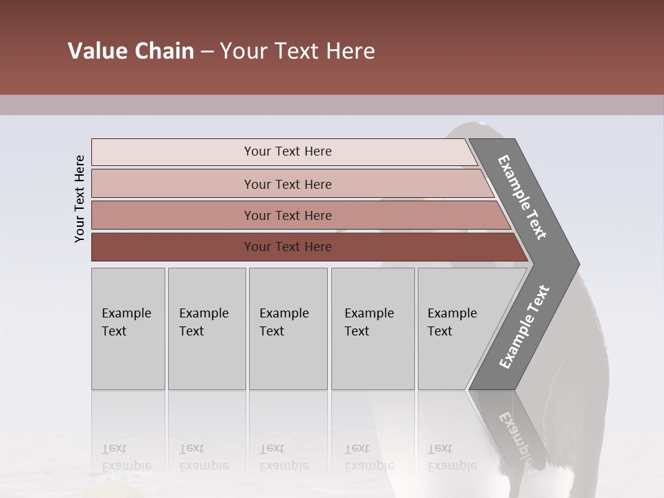 Two Penguins Standing Next To Each Other In The Snow PowerPoint Template