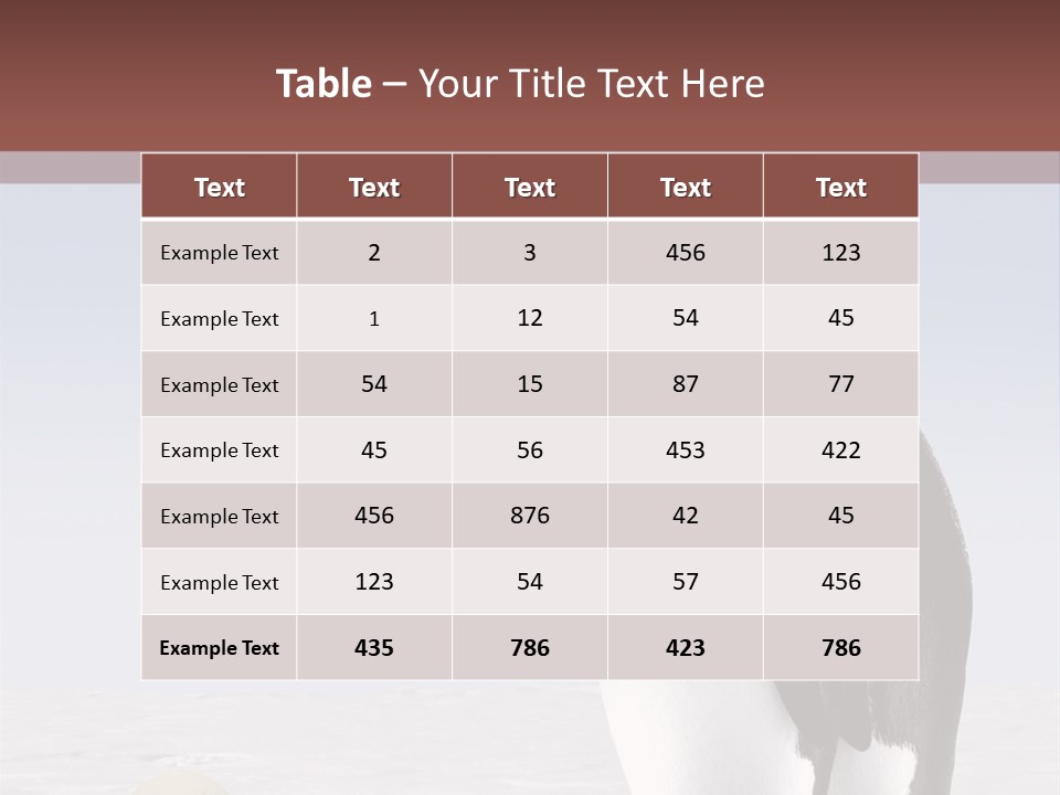 Two Penguins Standing Next To Each Other In The Snow PowerPoint Template