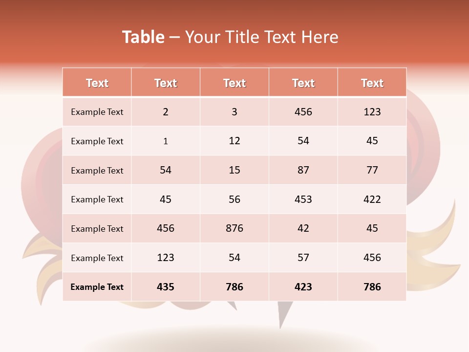 A Red Heart With A Gold Ribbon On A White Background PowerPoint Template