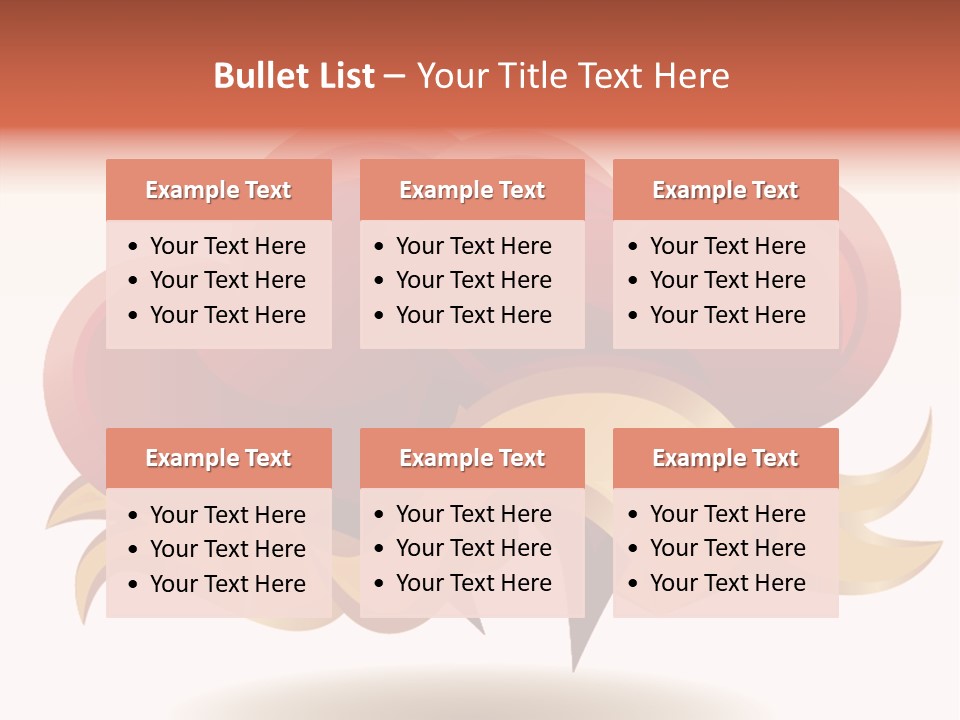 A Red Heart With A Gold Ribbon On A White Background PowerPoint Template