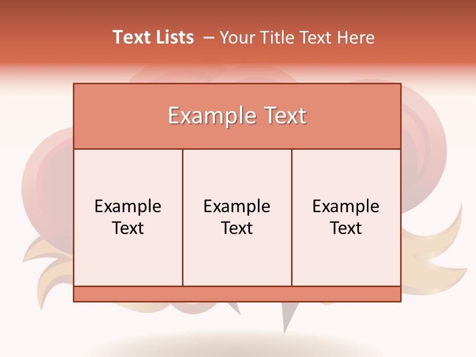 A Red Heart With A Gold Ribbon On A White Background PowerPoint Template