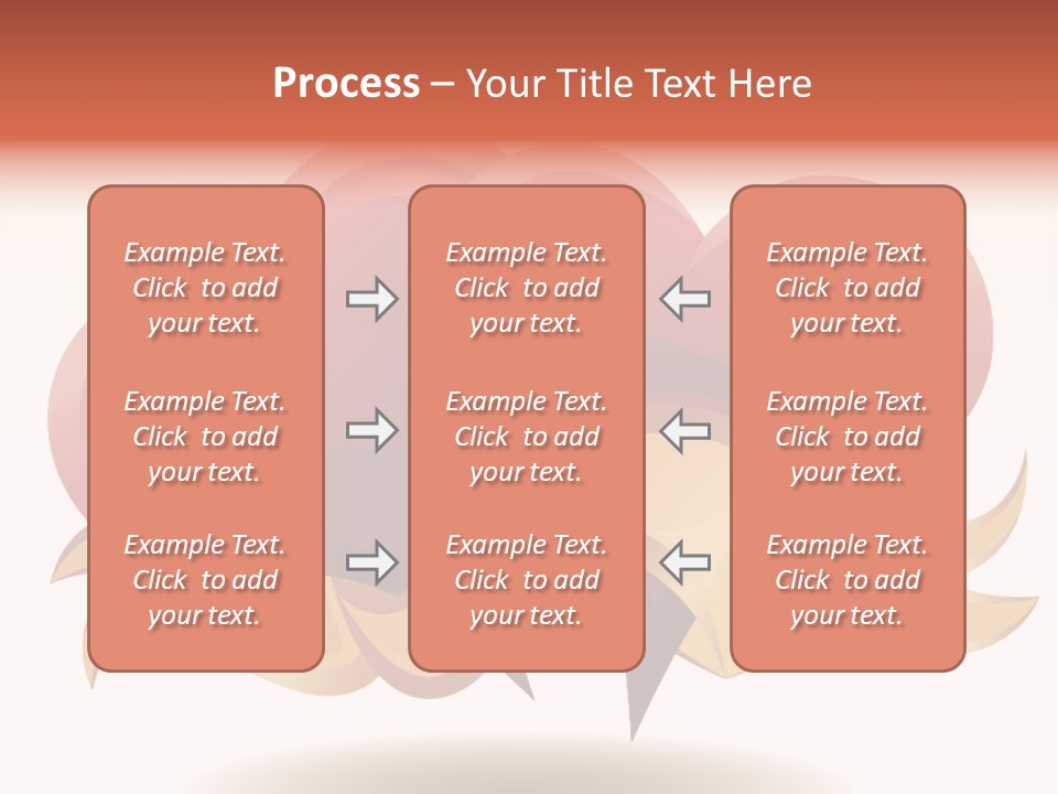 A Red Heart With A Gold Ribbon On A White Background PowerPoint Template