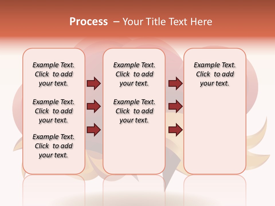 A Red Heart With A Gold Ribbon On A White Background PowerPoint Template