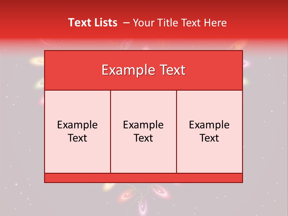 A Heart Shape Made Up Of Lights On A Blue Background PowerPoint Template