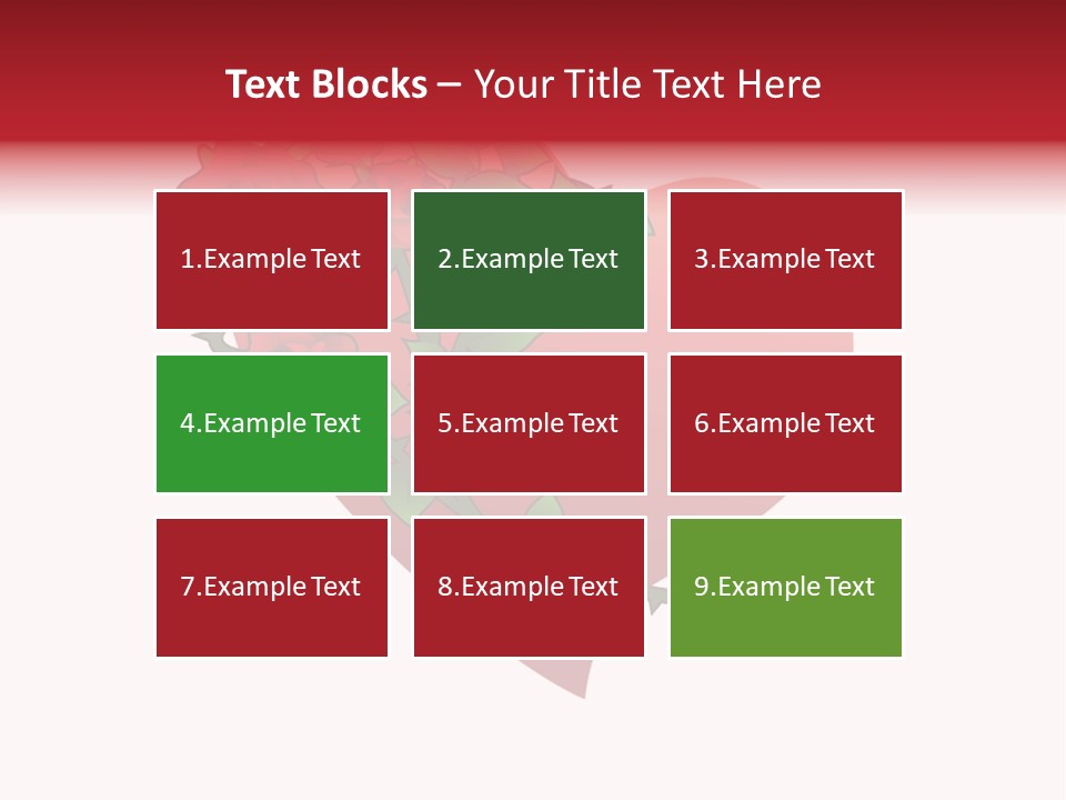 A Red Heart With Roses On A White Background PowerPoint Template