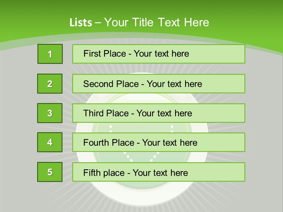 A Green Heart On A Black And Green Background PowerPoint Template