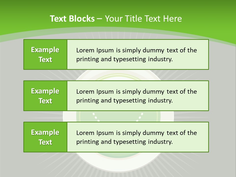 A Green Heart On A Black And Green Background PowerPoint Template