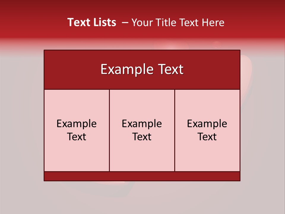 A Red Background With Hearts And Drops Of Water PowerPoint Template