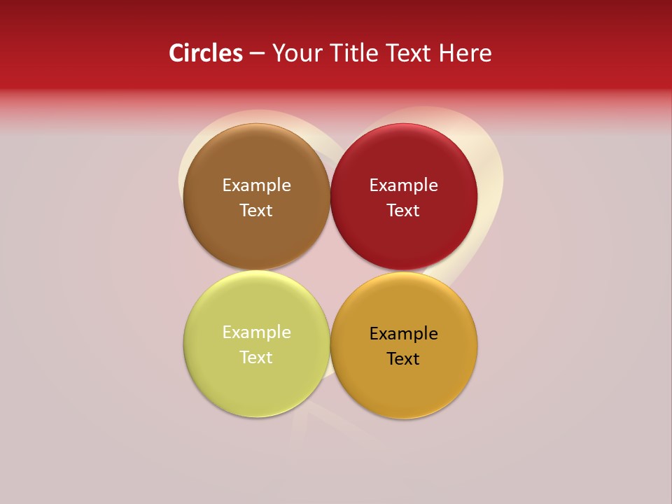 A Heart Shaped Diamond On A Red Background PowerPoint Template