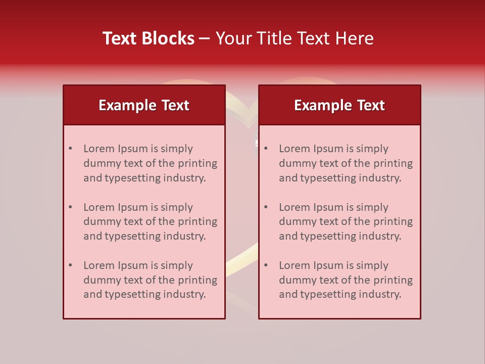 A Heart Shaped Diamond On A Red Background PowerPoint Template