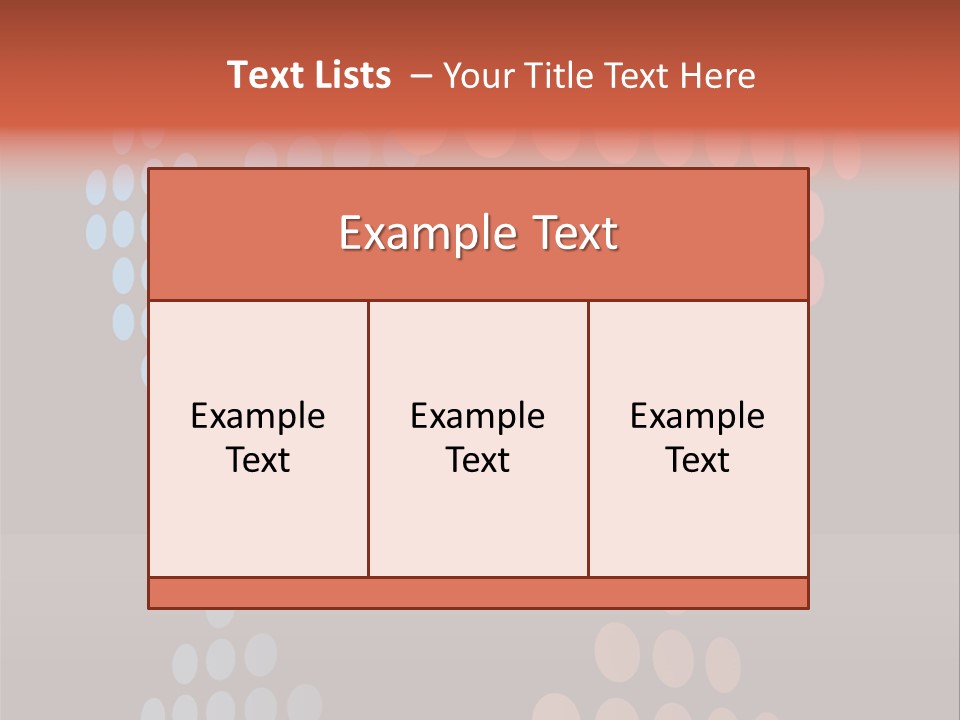 A Black Background With Red And Blue Circles PowerPoint Template