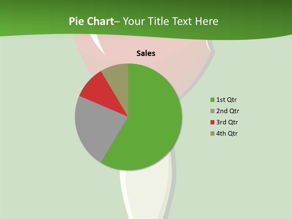 A Fork With A Heart Shaped Piece Of Food On It PowerPoint Template