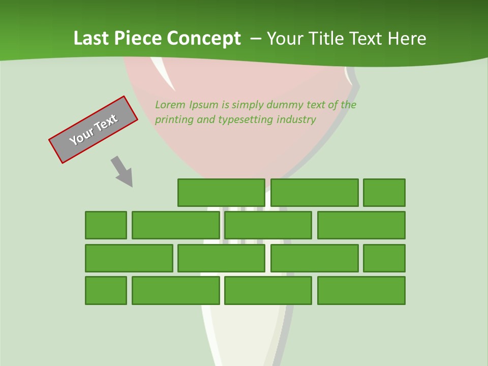 A Fork With A Heart Shaped Piece Of Food On It PowerPoint Template