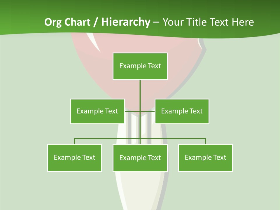 A Fork With A Heart Shaped Piece Of Food On It PowerPoint Template