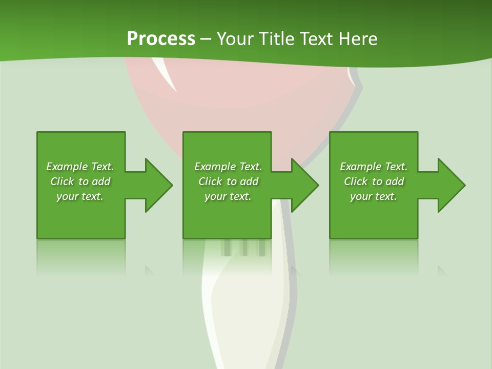 A Fork With A Heart Shaped Piece Of Food On It PowerPoint Template