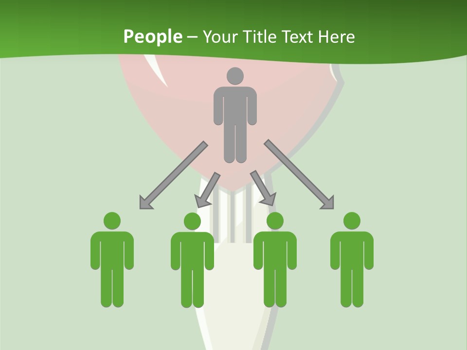 A Fork With A Heart Shaped Piece Of Food On It PowerPoint Template