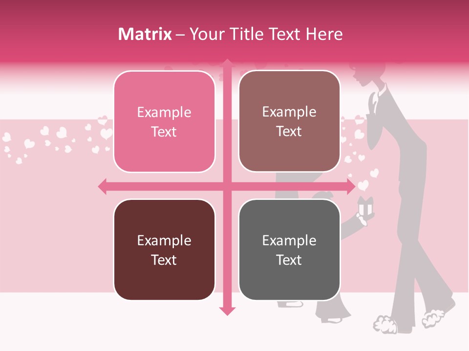 A Woman Giving A Present To A Child PowerPoint Template