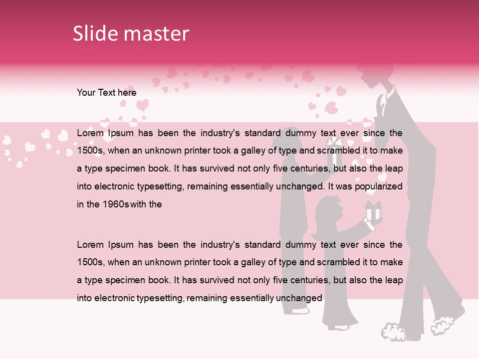 A Woman Giving A Present To A Child PowerPoint Template