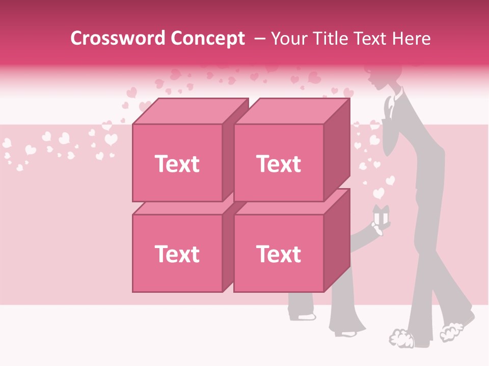 A Woman Giving A Present To A Child PowerPoint Template