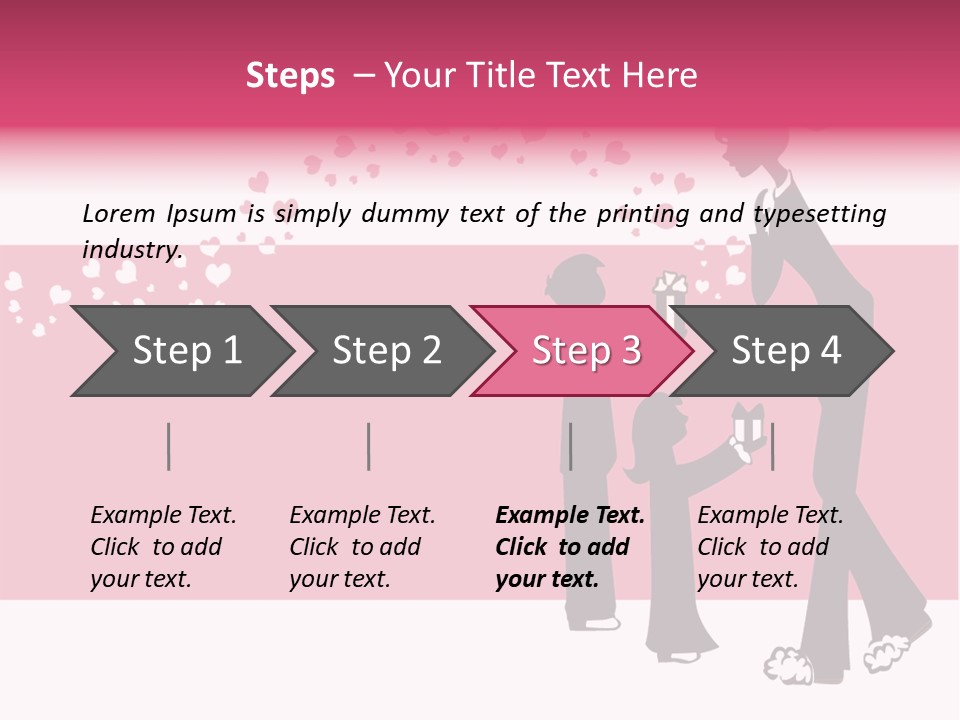 A Woman Giving A Present To A Child PowerPoint Template