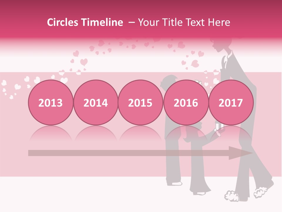 A Woman Giving A Present To A Child PowerPoint Template