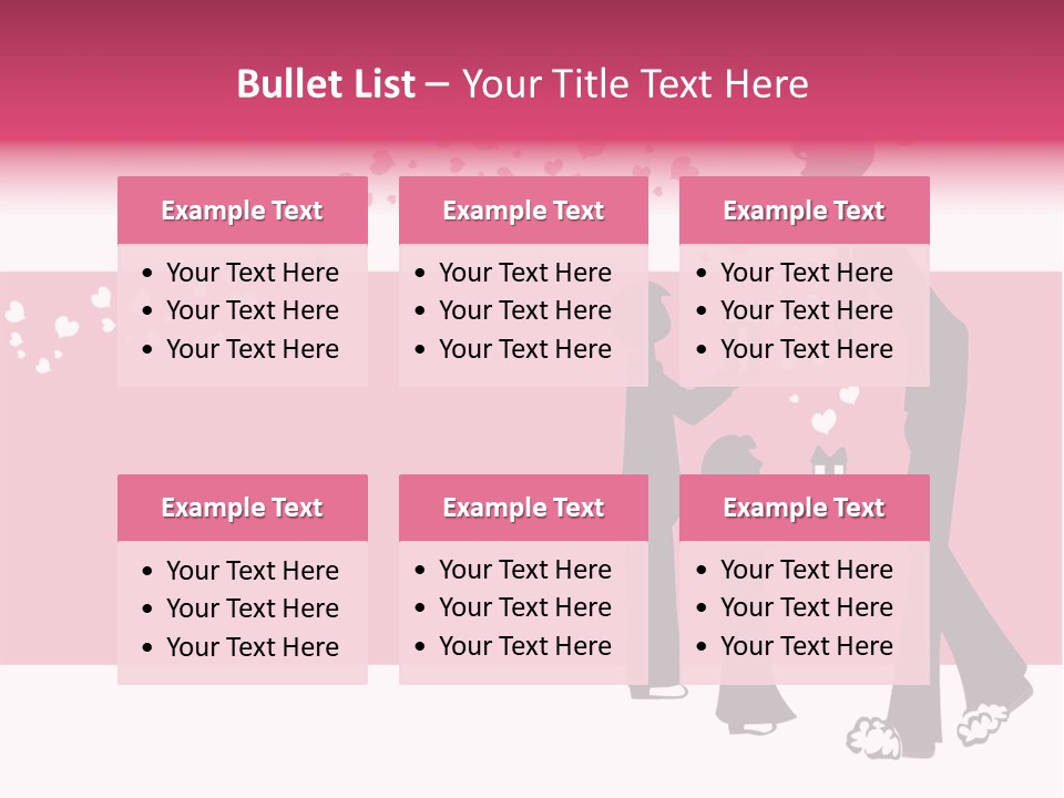 A Woman Giving A Present To A Child PowerPoint Template