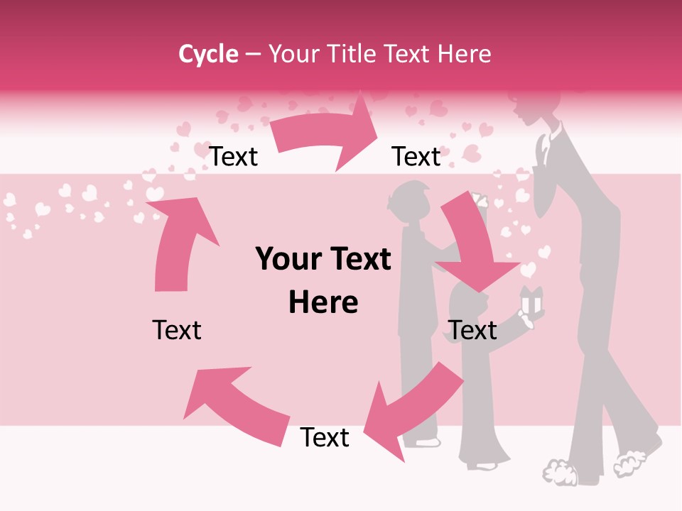 A Woman Giving A Present To A Child PowerPoint Template